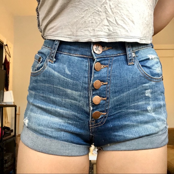 one teaspoon denim shorts - Picture 1 of 5